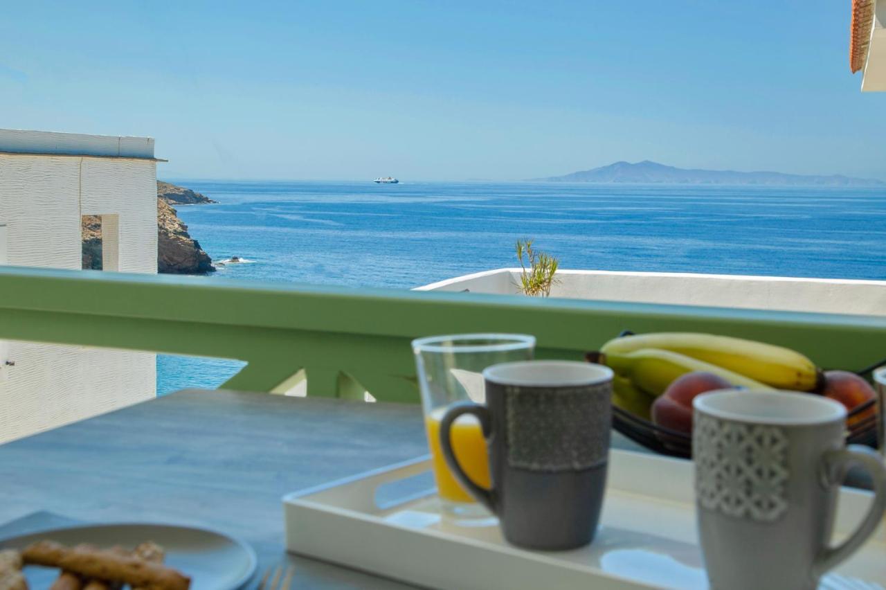 Corali Suites Andros บาทซี ภายนอก รูปภาพ