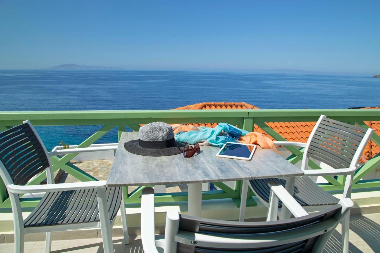 Corali Suites Andros บาทซี ภายนอก รูปภาพ
