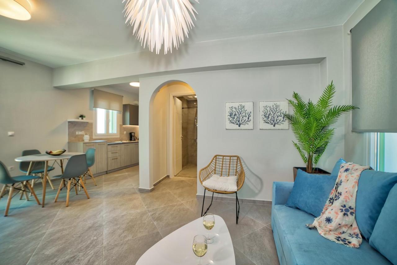 Corali Suites Andros บาทซี ภายนอก รูปภาพ