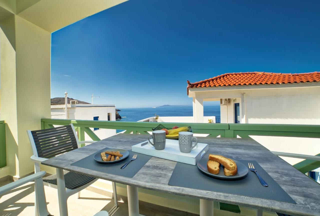 Corali Suites Andros บาทซี ภายนอก รูปภาพ