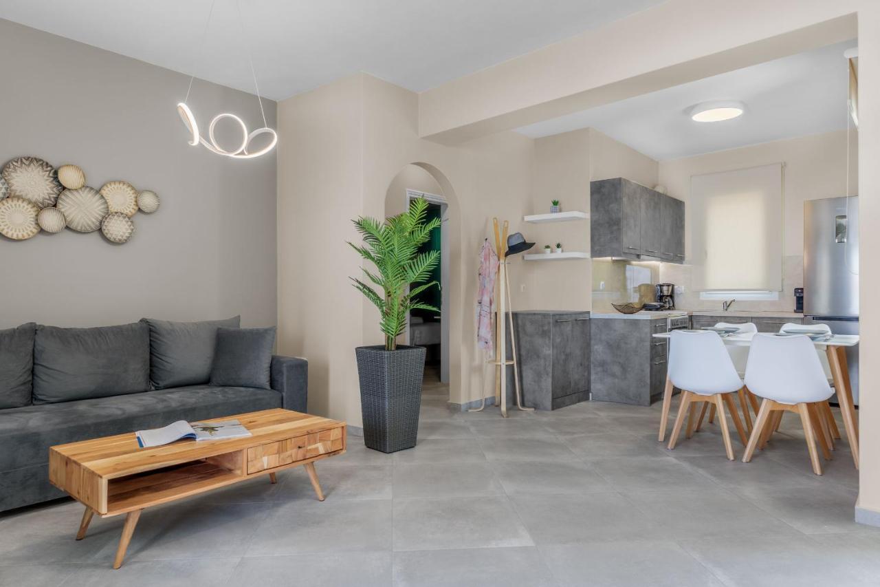 Corali Suites Andros บาทซี ภายนอก รูปภาพ
