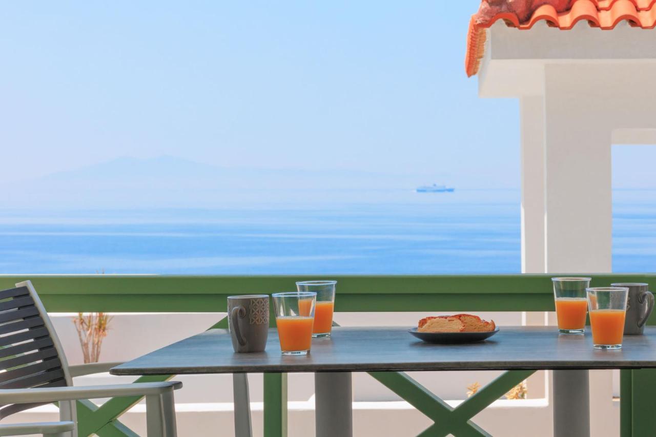 Corali Suites Andros บาทซี ภายนอก รูปภาพ