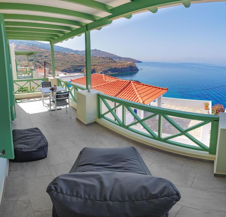 Corali Suites Andros บาทซี ภายนอก รูปภาพ