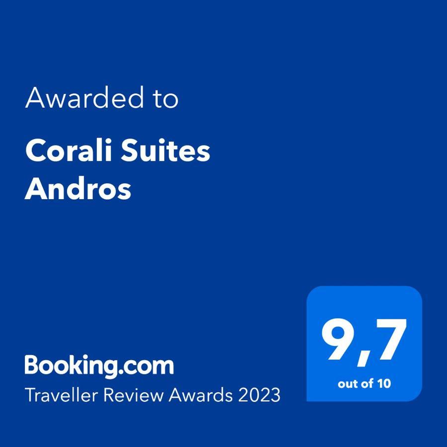 Corali Suites Andros บาทซี ภายนอก รูปภาพ
